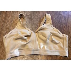 Soma 38D Wireless Comfort Bra Women’s Beige Nude Soft Stretch Support